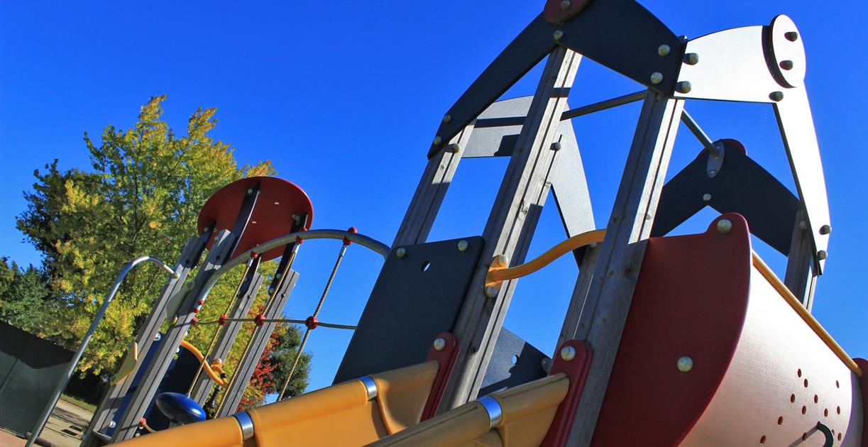 Aire de jeux pour les enfants - Camping de la Vée - Photo JE Rubio