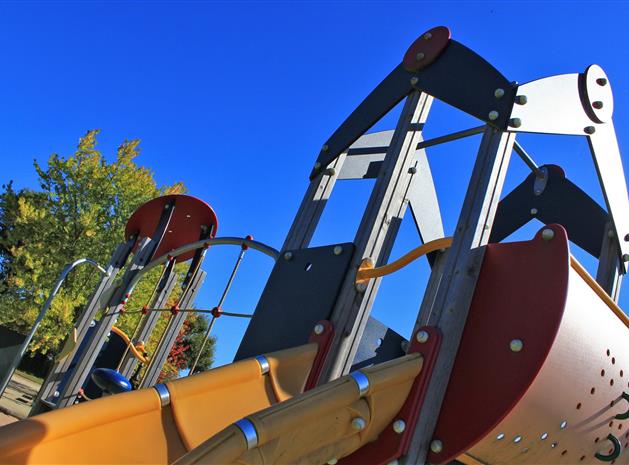 Aire de jeux pour les enfants - Camping de la Vée - Photo JE Rubio