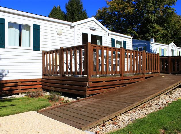 Mobil home PMR au Camping de la Vée - Normandie - Photo JE Rubio